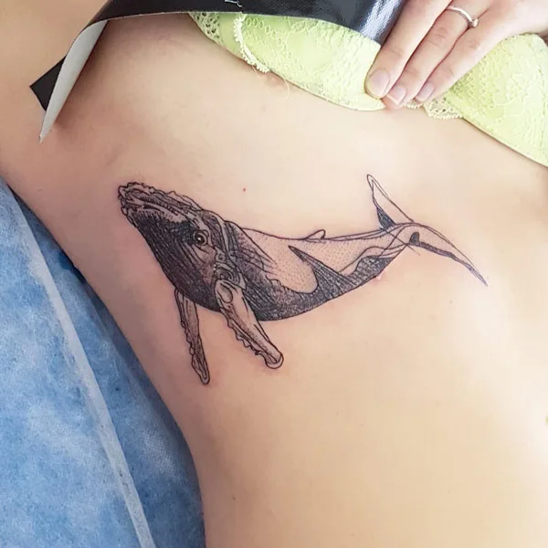  Under Breast Tattoo