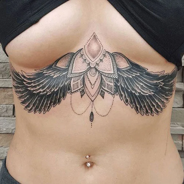  Under Breast Tattoo