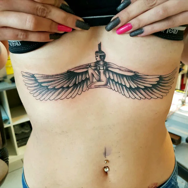  Under Breast Tattoo