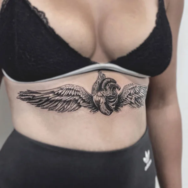  Under Breast Tattoo