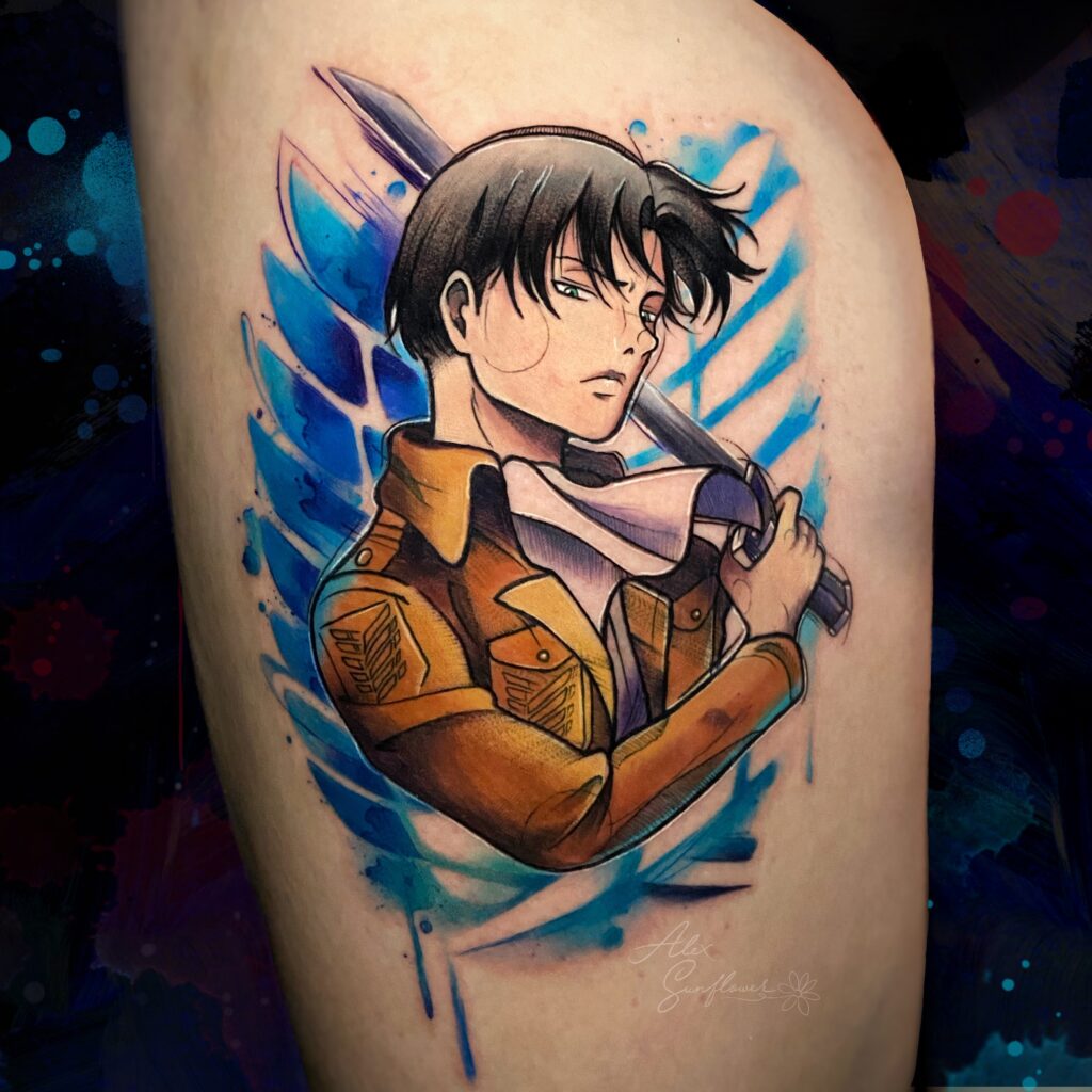 attack on titan tattoo