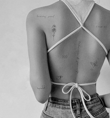 222 tattoo