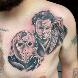 michael myers tattoo