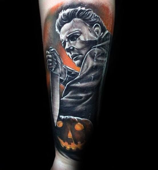 michael myers tattoo