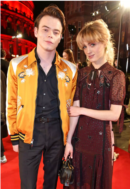Charlie Heaton and Natalia Dyer on Red Carpet