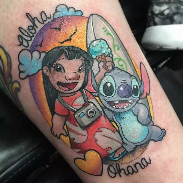 stitch tattoo