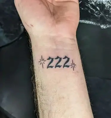 222 tattoo