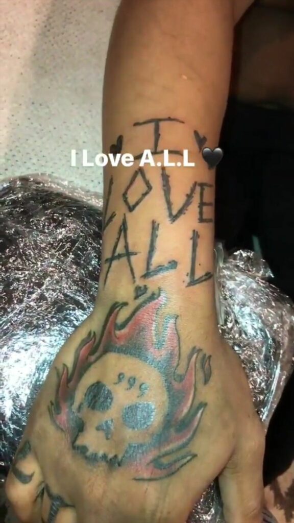 juice wrld tattoo ideas