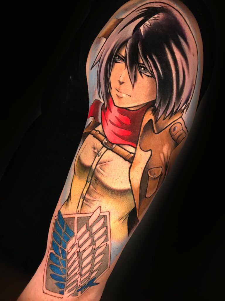 attack on titan tattoo