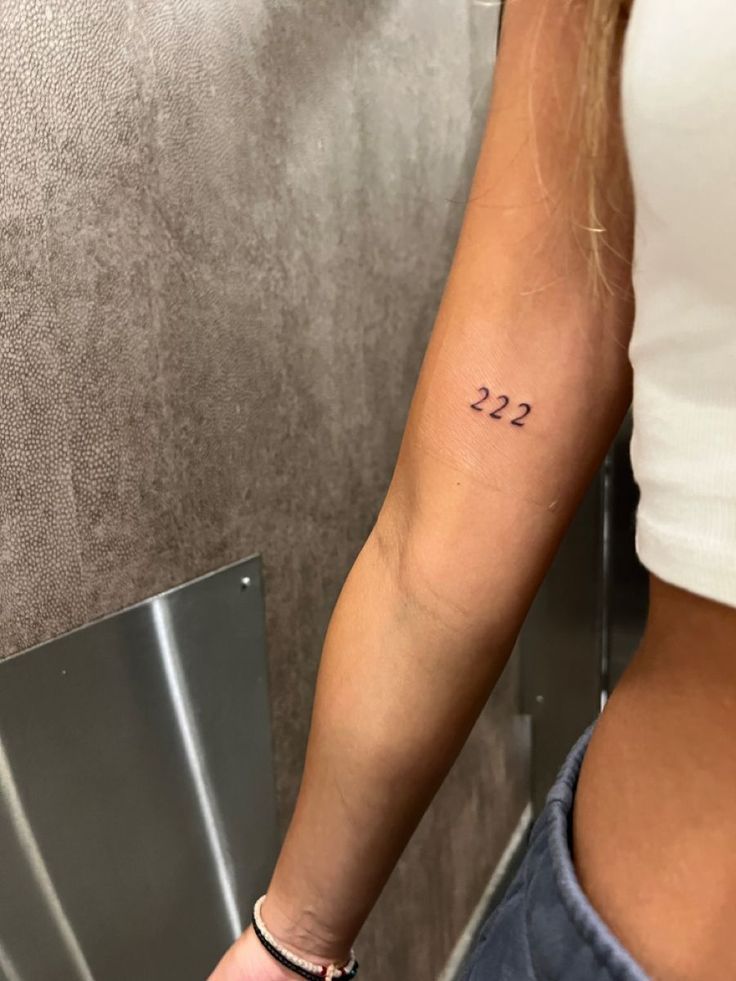 222 tattoo