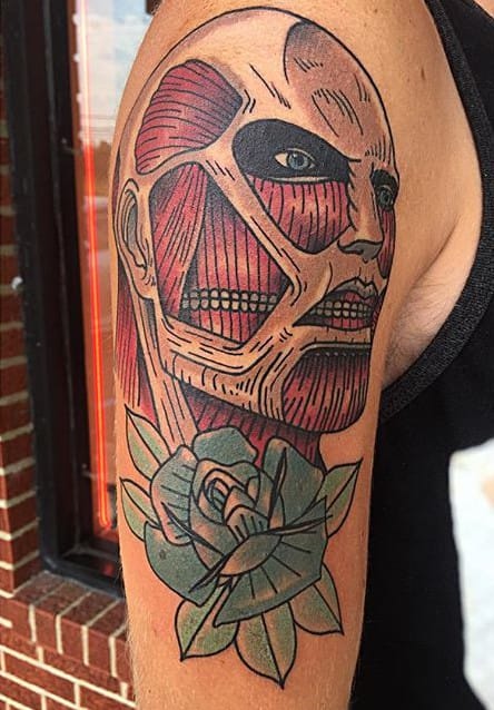 attack on titan tattoo