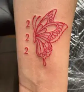222 tattoo