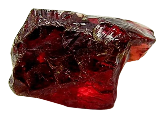Garnet is a red Crystal 