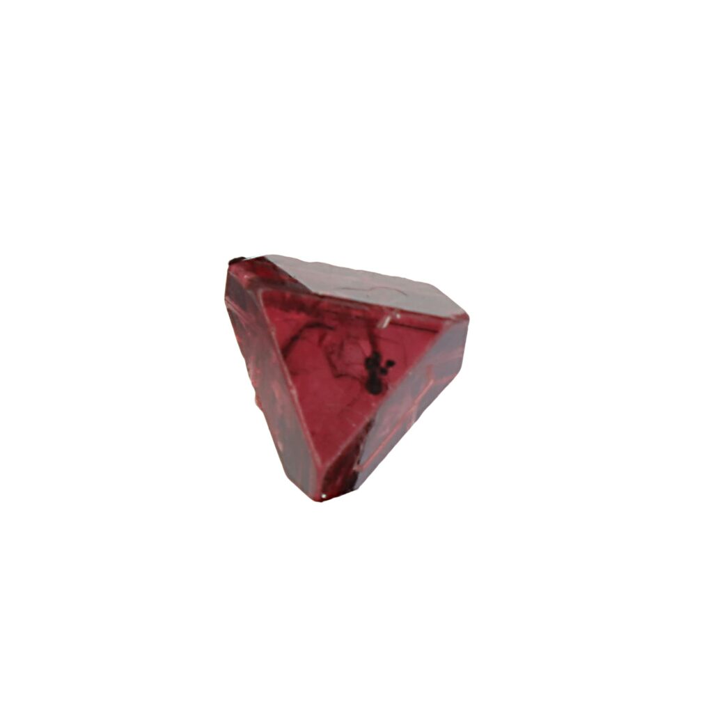 Red spinel Crystal 