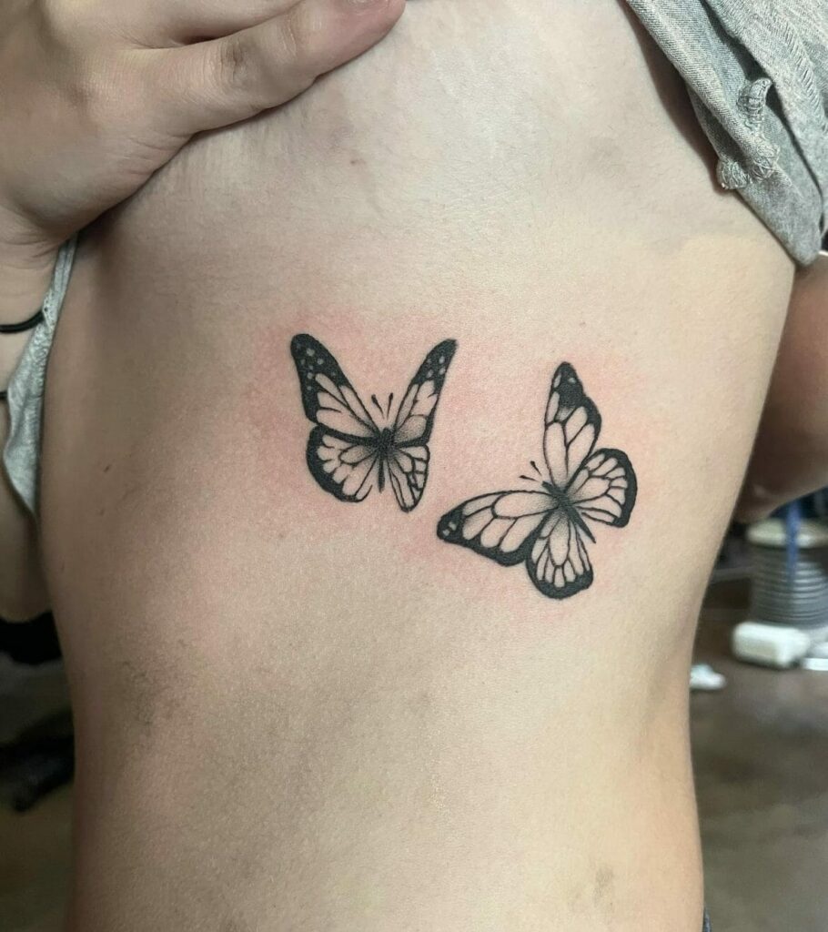 20+ BUTTERFLY RIB TATTOO IDEAS THAT WILL BLOW YOUR MIND