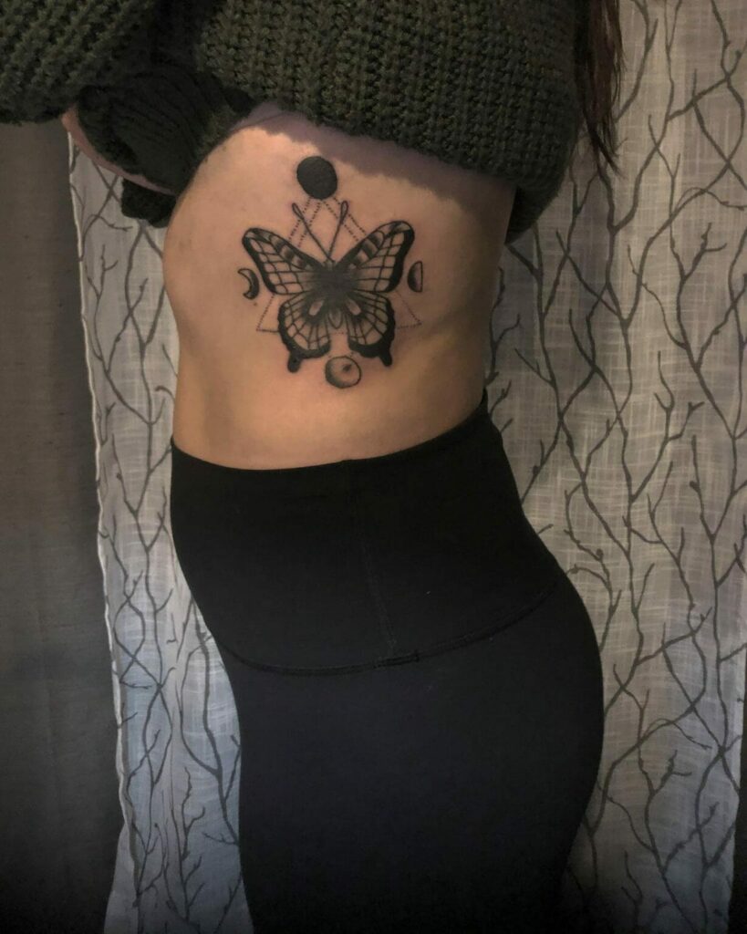20+ BUTTERFLY RIB TATTOO IDEAS THAT WILL BLOW YOUR MIND