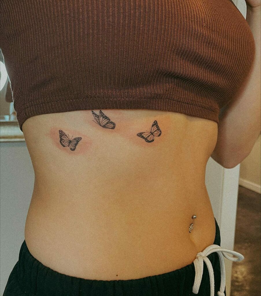 20+ BUTTERFLY RIB TATTOO IDEAS THAT WILL BLOW YOUR MIND