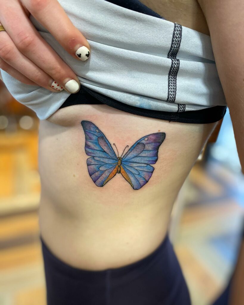 20+ BUTTERFLY RIB TATTOO IDEAS THAT WILL BLOW YOUR MIND