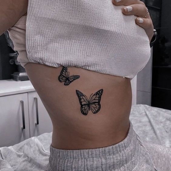 20+ BUTTERFLY RIB TATTOO IDEAS THAT WILL BLOW YOUR MIND