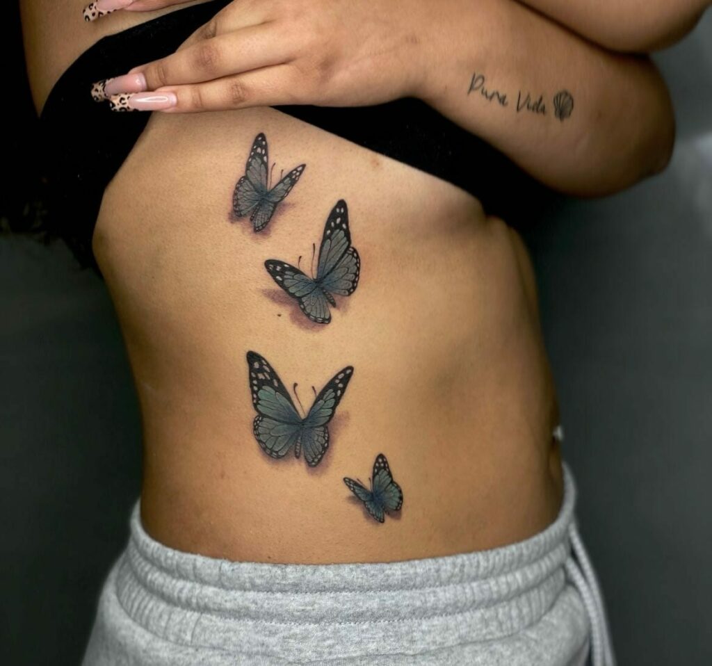 20+ BUTTERFLY RIB TATTOO IDEAS THAT WILL BLOW YOUR MIND