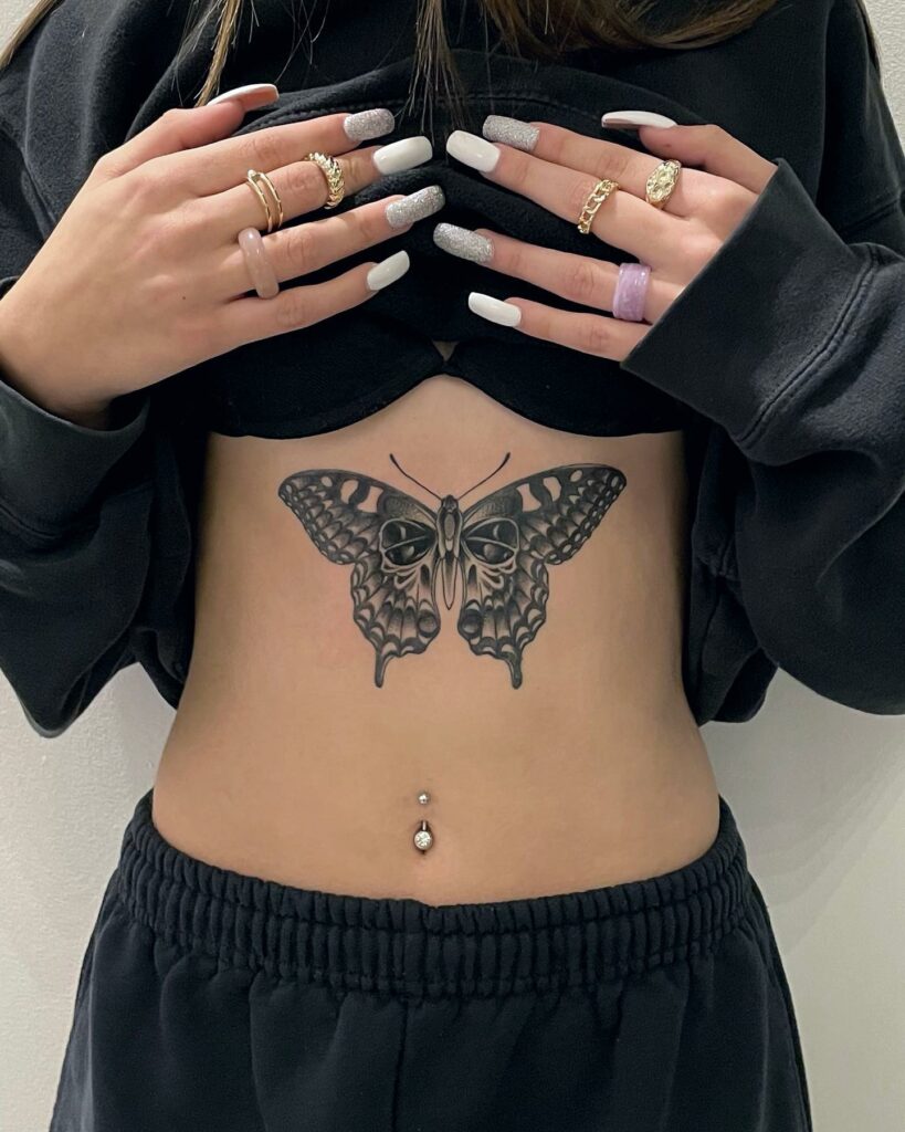 20+ BUTTERFLY RIB TATTOO IDEAS THAT WILL BLOW YOUR MIND