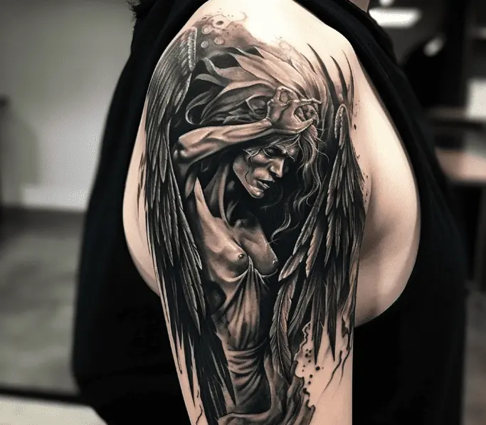 20+ FALLEN ANGEL TATTOO IDEAS YOU HAVE TO SEE TO BELIEVE