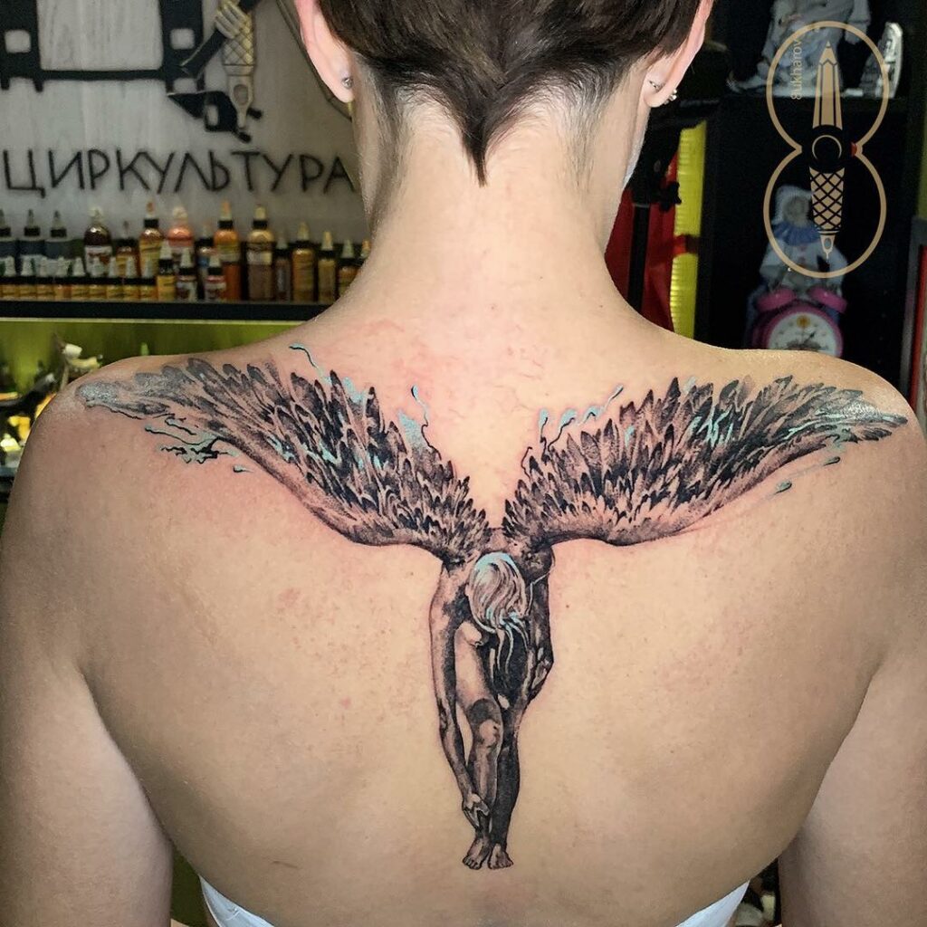 20+ FALLEN ANGEL TATTOO IDEAS YOU HAVE TO SEE TO BELIEVE