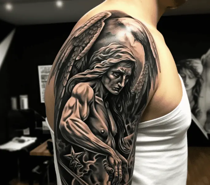 20+ FALLEN ANGEL TATTOO IDEAS YOU HAVE TO SEE TO BELIEVE
