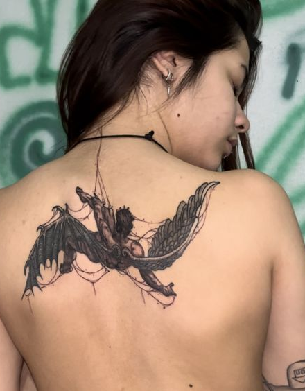 20+ FALLEN ANGEL TATTOO IDEAS YOU HAVE TO SEE TO BELIEVE