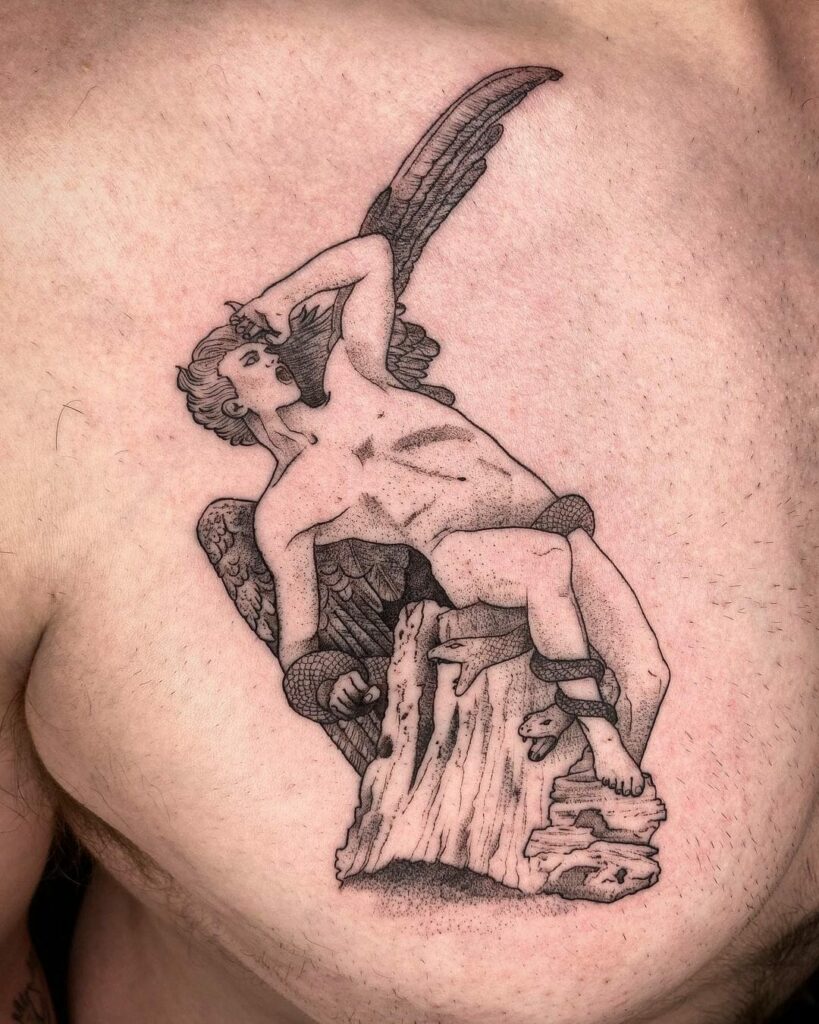 20+ FALLEN ANGEL TATTOO IDEAS YOU HAVE TO SEE TO BELIEVE