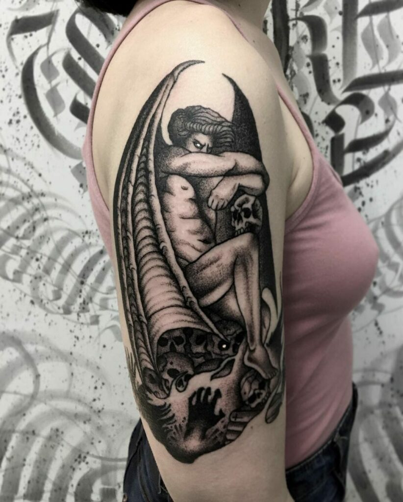 20+ FALLEN ANGEL TATTOO IDEAS YOU HAVE TO SEE TO BELIEVE