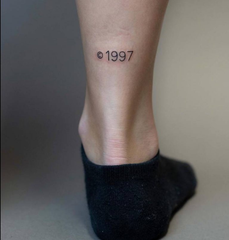 25+ BIRTH YEAR TATTOO IDEAS THAT WILL BLOW MIND