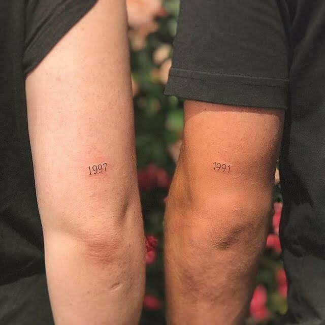 25+ BIRTH YEAR TATTOO IDEAS THAT WILL BLOW MIND