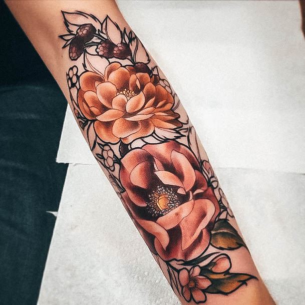30+ FEMALE FLOWER SLEEVE TATTOO IDEAS THAT WILL BLOW YOUR MIND