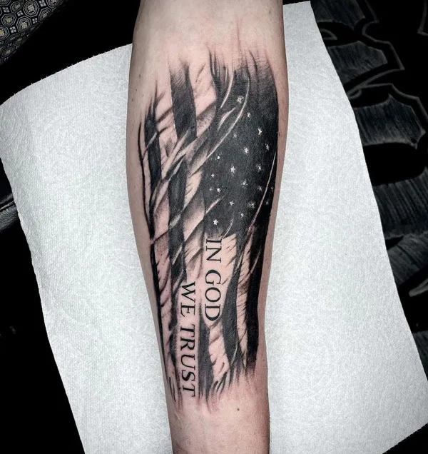 30+ FOREARM AMERICAN FLAG TATTOO IDEAS THAT WILL BLOW YOUR MIND