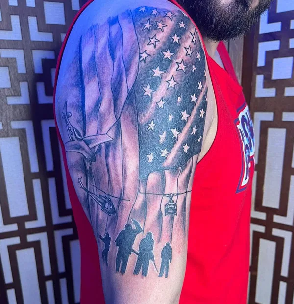30+ FOREARM AMERICAN FLAG TATTOO IDEAS THAT WILL BLOW YOUR MIND