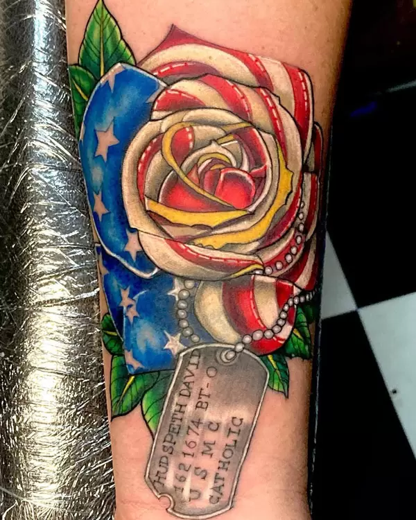 30+ FOREARM AMERICAN FLAG TATTOO IDEAS THAT WILL BLOW YOUR MIND
