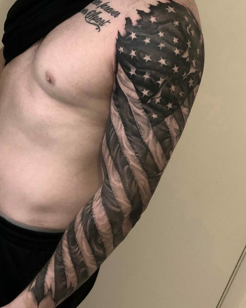 30+ FOREARM AMERICAN FLAG TATTOO IDEAS THAT WILL BLOW YOUR MIND