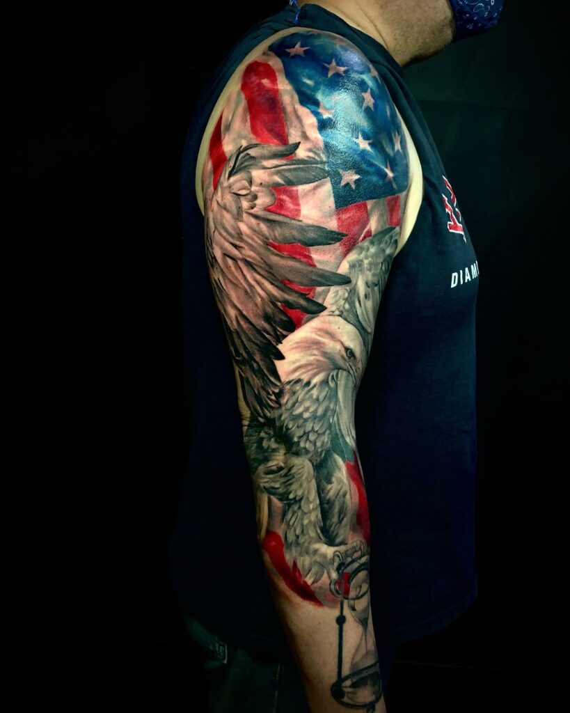 30+ FOREARM AMERICAN FLAG TATTOO IDEAS THAT WILL BLOW YOUR MIND