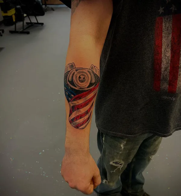30+ FOREARM AMERICAN FLAG TATTOO IDEAS THAT WILL BLOW YOUR MIND