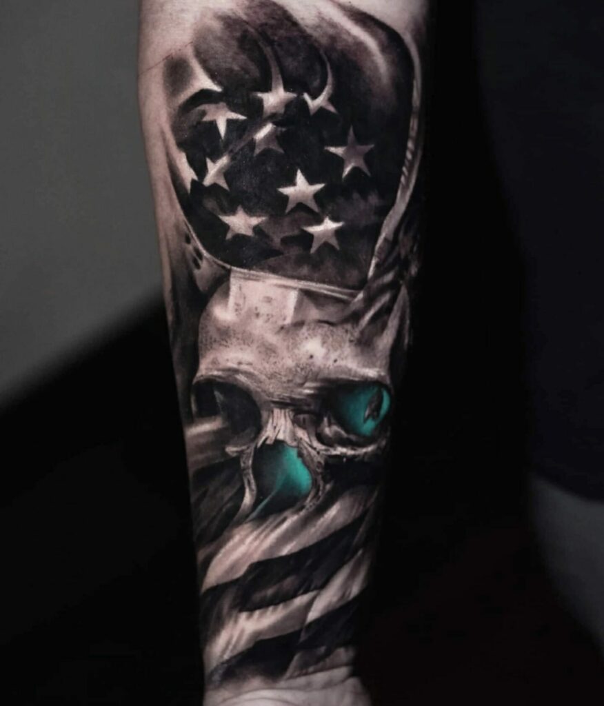 30+ FOREARM AMERICAN FLAG TATTOO IDEAS THAT WILL BLOW YOUR MIND