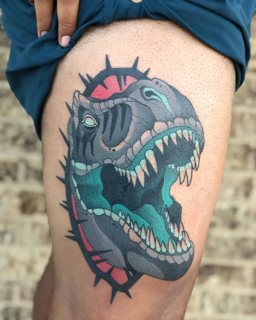 40+ MINIMALIST DINOSAUR TATTOO IDEAS THAT WILL BLOW YOUR MIND