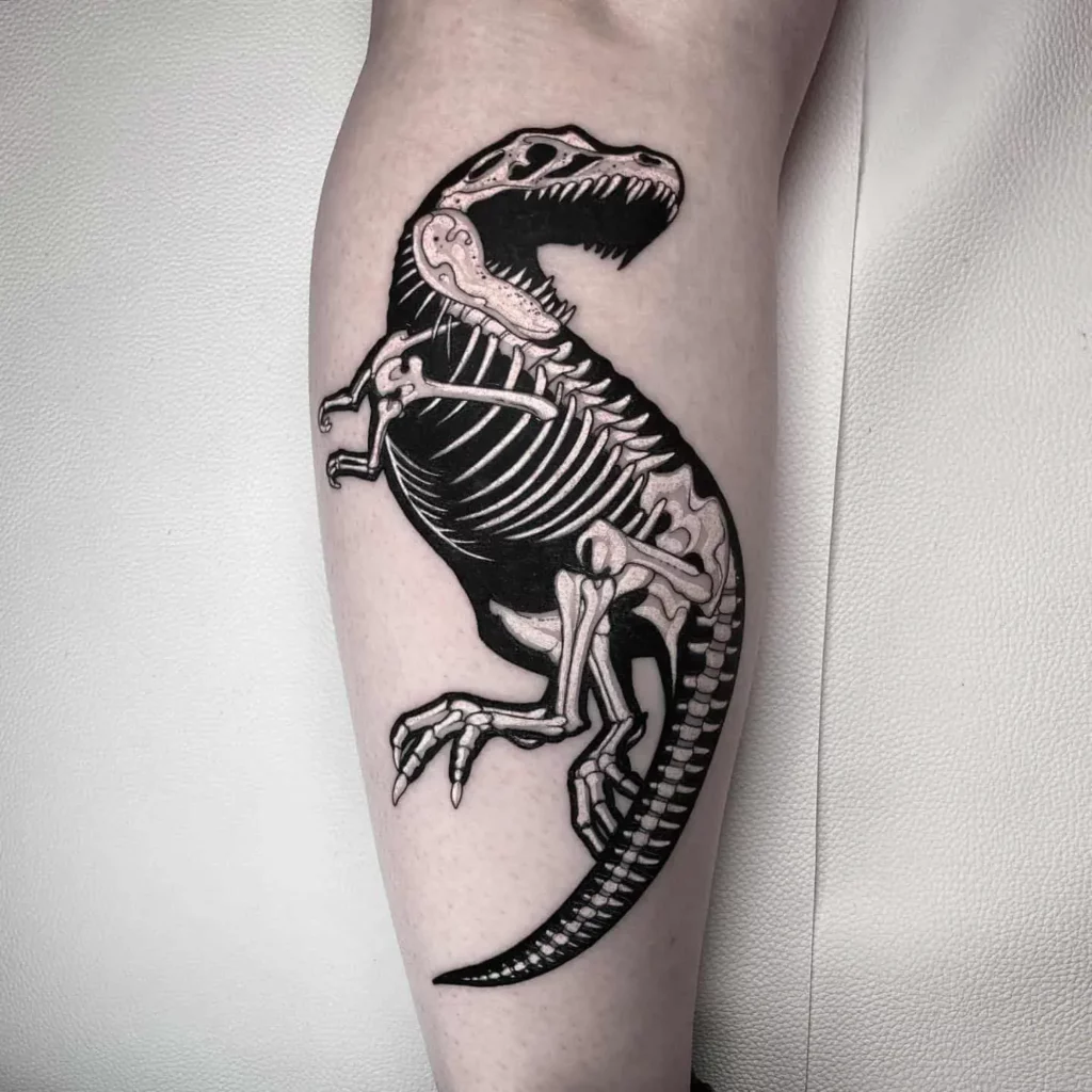 40+ MINIMALIST DINOSAUR TATTOO IDEAS THAT WILL BLOW YOUR MIND