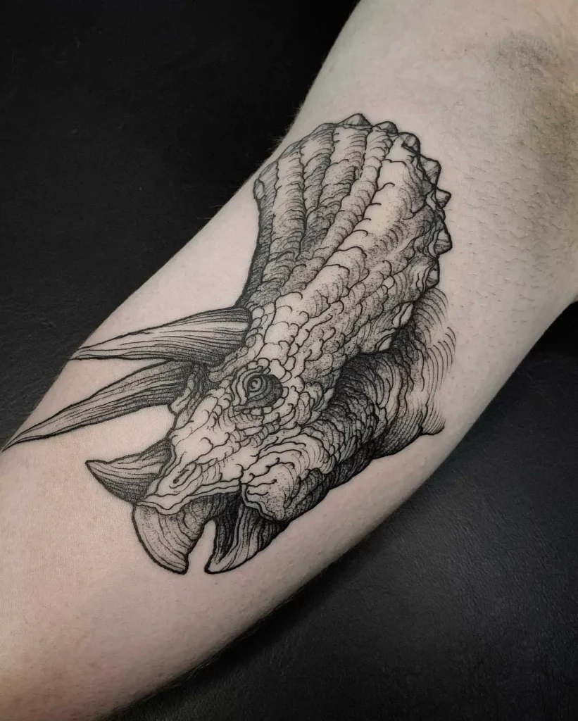40+ MINIMALIST DINOSAUR TATTOO IDEAS THAT WILL BLOW YOUR MIND