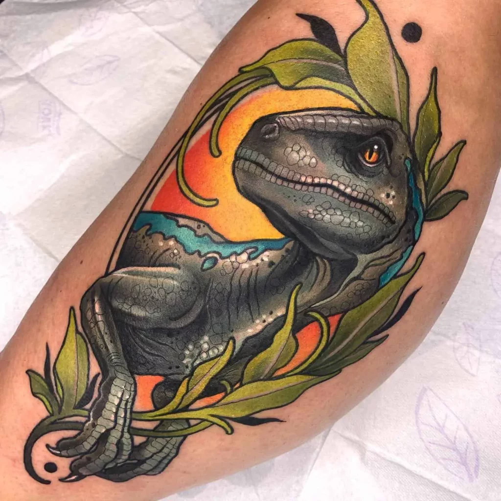 40+ MINIMALIST DINOSAUR TATTOO IDEAS THAT WILL BLOW YOUR MIND