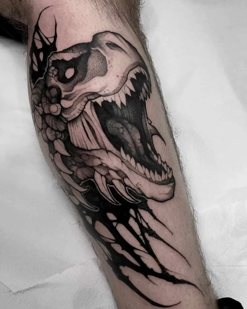 40+ MINIMALIST DINOSAUR TATTOO IDEAS THAT WILL BLOW YOUR MIND
