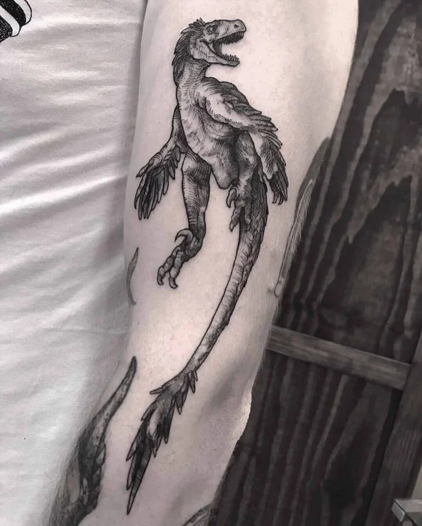40+ MINIMALIST DINOSAUR TATTOO IDEAS THAT WILL BLOW YOUR MIND