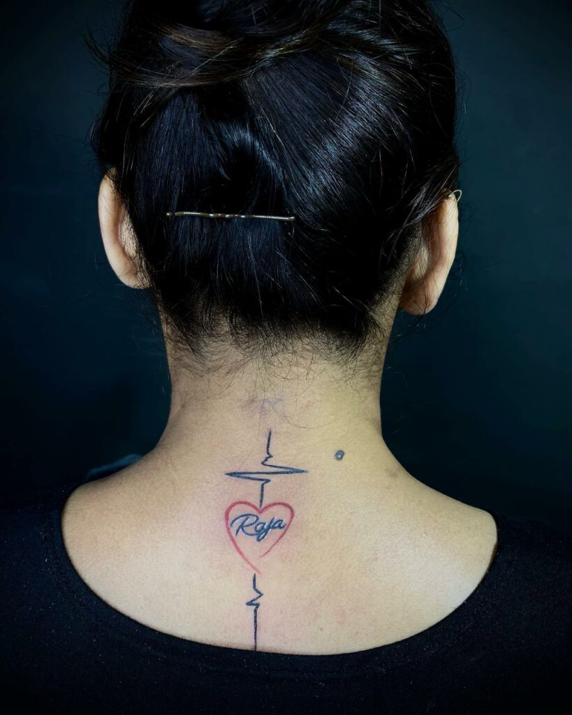 50+ NAME TATTOO ON NECK IDEAS THAT WILL BLOW YOUR MIND