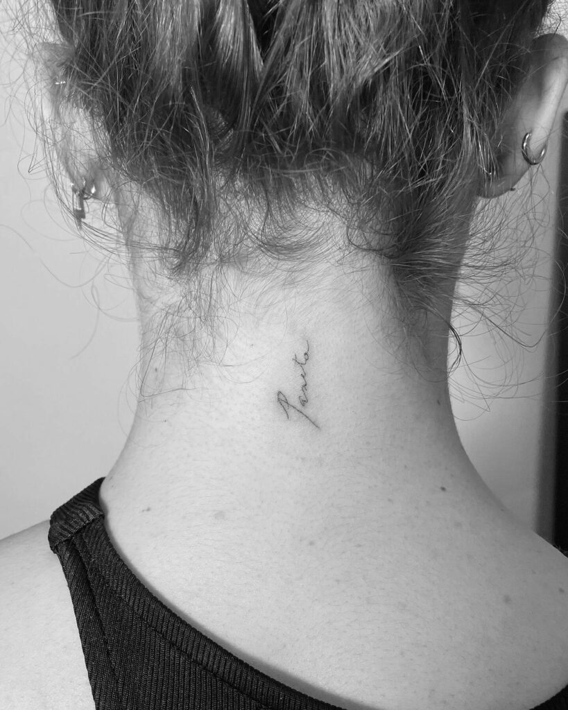 50+ NAME TATTOO ON NECK IDEAS THAT WILL BLOW YOUR MIND