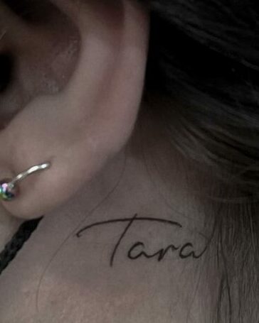50+ NAME TATTOO ON NECK IDEAS THAT WILL BLOW YOUR MIND